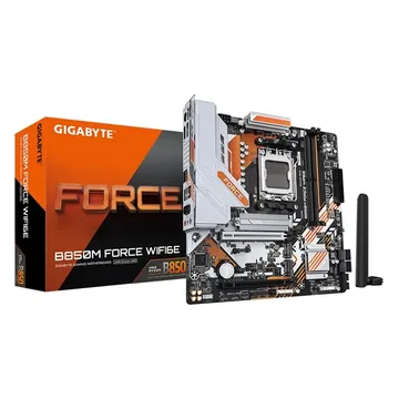 Материнская плата Gigabyte B850M Force, 2xDDR5, 12xUSB, mATX, M.2, 2PCIe16x, DP HDMI, сокет AM5