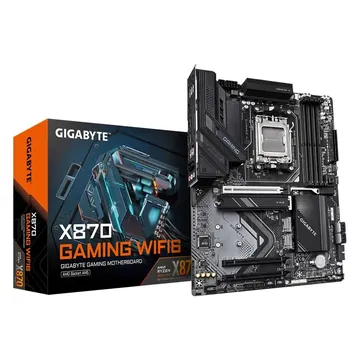 Материнская плата Gigabyte X870 Gaming WF6, 4xDDR5, 13xUSB, USB 3.2 ATX, M.2, PCIe, 3PCIe16x HDMI WiFi, сокет AM5