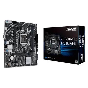 Материнская плата Asus H510M-R-SI, 2xDDR4, 10xUSB, 4xSATAIII, mATX, PCIe16x, PCIE4x, VGA, HDMI, сокет LGA1200