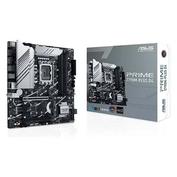 Материнская плата Asus B760-PLUS, 4xDDR5, 10xUSB, 4xSATAIII, ATX, 2PCIe16x, 2PCIe1x, VGA HDMI, DP, сокет LGA1700