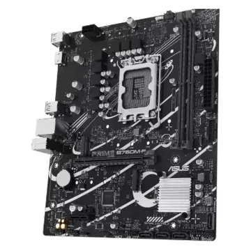 Материнская плата Asus B760M-F, 2xDDR5, 6xUSB, 2xM.2, 4xSATAIII, mATX, PCIe16x, PCIe1x HDMI, сокет LGA1700