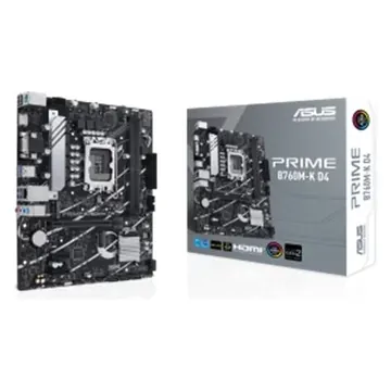 Материнская плата Asus B760M-K, 2xDDR5, 10xUSB, 4xSATAIII, mATX, PCIe16x, 2PCIe1x VGA, HDMI, сокет LGA1700