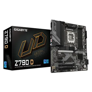 Материнская плата Gigabyte Z790 D, 4xDDR5, 17xUSB, ATX, M.2, 3PCIe16x, 2PCIe1x HDMI, DP, сокет LGA1700