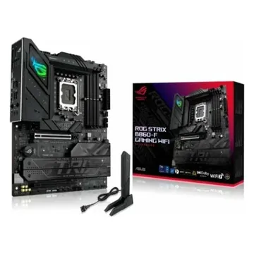 Материнская плата Asus ROG Strix B860-F Gaming WIFI, 4xDDR5, 15xUSB, ATX, 4xM.2, 4xSATA, 2PCIe16x, HDMI, DP, сокет LGA1851