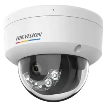 IP-камера Hikvision DS-2CD1147G2H-LIUF (2.8mm) купольная, антивандальная 4MP, IR/LED 30M ColorVu, MIC, MicSD