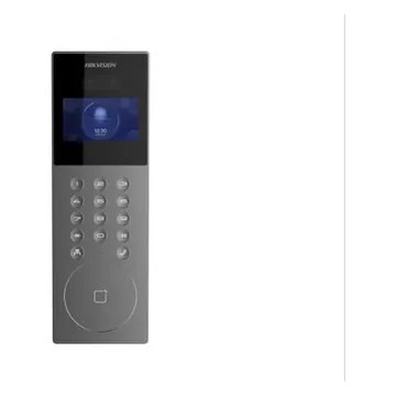 IP многоквартирная вызывная панель Hikvision DS-KD9203-E6 2MP, распозн.лиц, Mifare, IP65