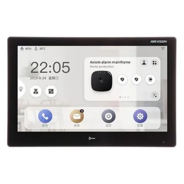 IP монитор видеодомофона Hikvision DS-KH9510-WTE1(B) белый 10,1" Touch-Screen, Android, PoE, WiFi