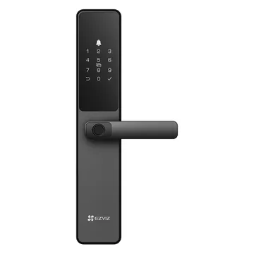 Дверной замок Ezviz CS-DL05-R201-WBCP-GR (6068)) черный, пароль/карта/палец/ключ