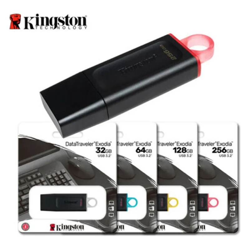 Флешка 64GB USB 3.2 Kingston DTXG2