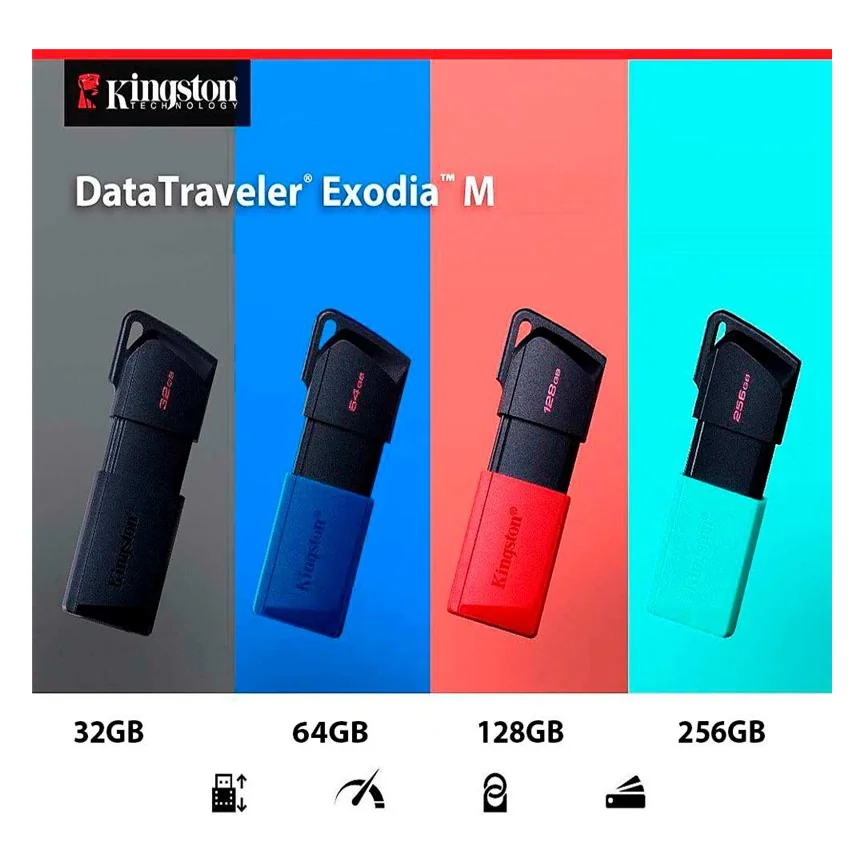 Флешка 64GB USB 3.2 Kingston Dtxm