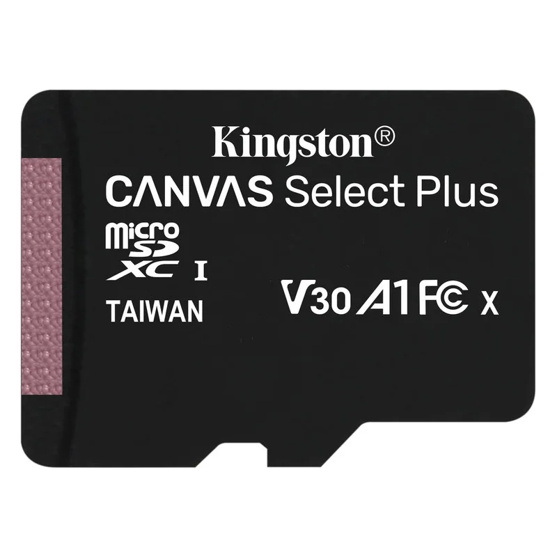 Карта памяти microSD 64GB HC10 Kingston Canvas Select Plus 100R A1 C10