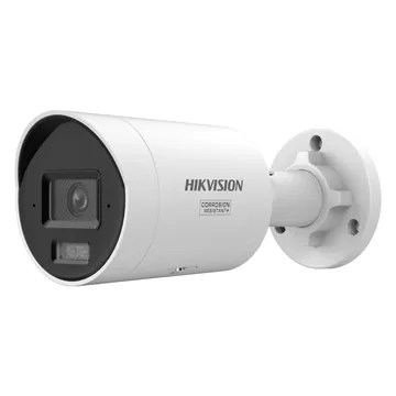 IP-камера Hikvision DS-2CD2083G3-LIY (2.8mm) цилиндрическая, уличная 8MP, IR/ LED 40M, MicroSD, AcuSense