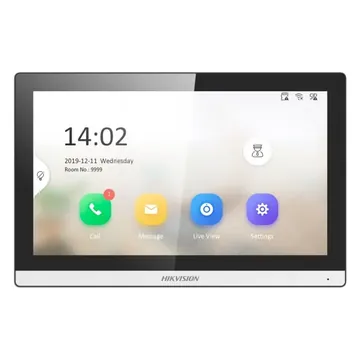 IP монитор видеодомофона Hikvision DS-KH6350-WTE1 7"Touch-Screen, PoE