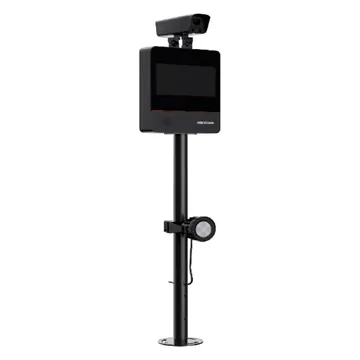 IP-камера Hikvision DS-TMC200-E1/3106 ( (3,1-6mm) цилиндрическая, уличная 2MP, LED 10M, ANPR Kit стойка+монитор