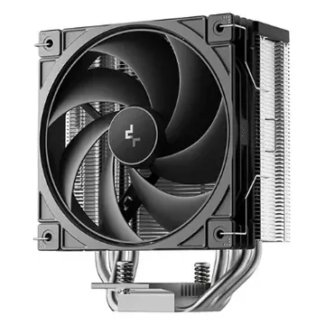 Кулер для процессора DeepCool AG400 G2 чёрный LGA1700/1851/AMD 120mm PWM fan, 500-2000rpm, 4HP