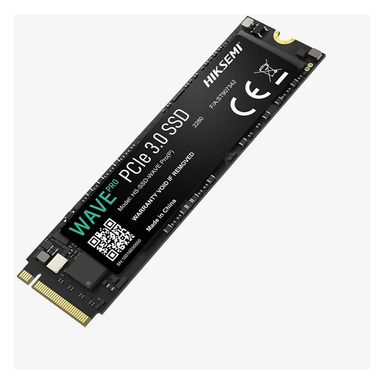 SSD-накопитель Hiksemi HS-SSD-WAVE Pro(P) 256GB 3D NAND M.2 2280 PCIe NVME Read / Write: 3500/1250MB/s