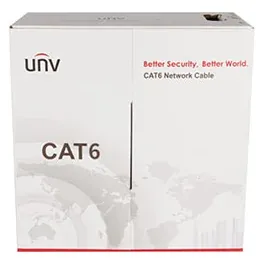 RJ- 45 Cable UTP-6e (8-жильный, медный, уличный) Uniview CAB-LC3110B-E-IN чёрный 0,52mm (305м)