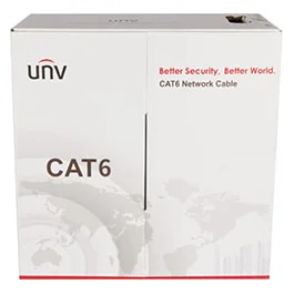 RJ- 45 Cable UTP-6e (8-жильный, медный, уличный) Uniview CAB-LC3110B-E-IN чёрный 0,52mm (305м)