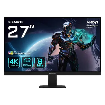 Монитор Gigabyte 27" GS27U IPS 1ms 350 кд/м2 3840x2160 4K 160Hrz 178/178 2xHDMI, DP