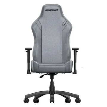 Игровое кресло AD18-44-G-F-CIS AndaSeat Luna серый 1D Armrest 60mm wheels Fabric