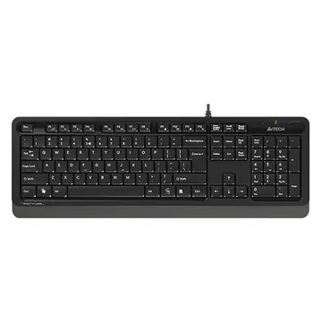 Клавиатура A4Tech Fstyler FK10 Multimedia Sleek Comfort USB чёрный US+Russian